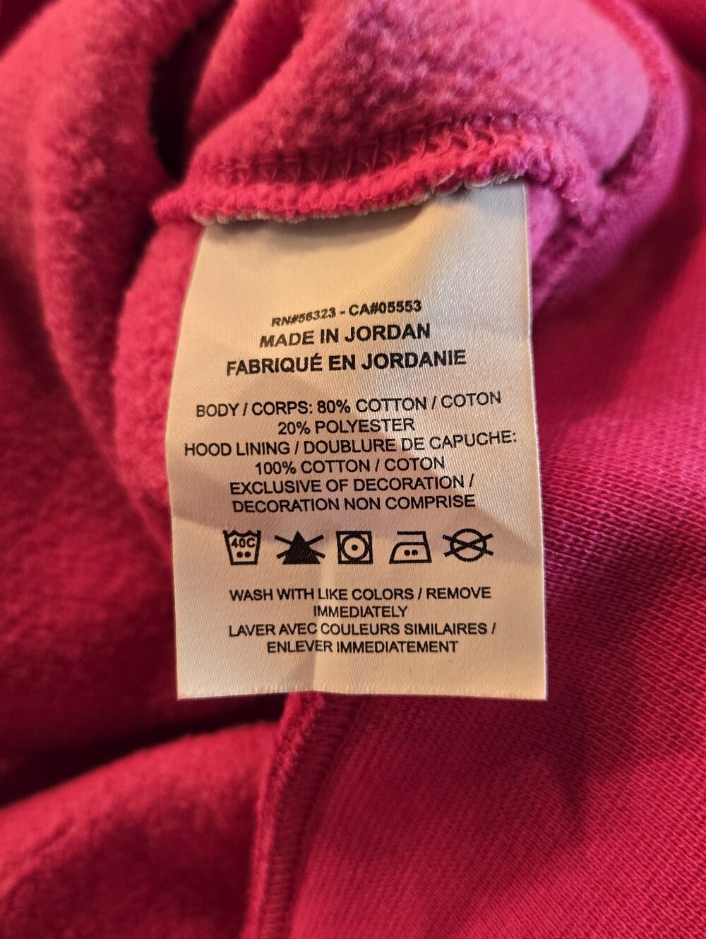 Nike Pink Pullover Hoodie with Swoosh Size Large - Picture 3 of 15